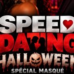 Affiche de Speed Dating Halloween à Lamentin