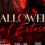Affiche de Halloween À L'Extase à Gosier