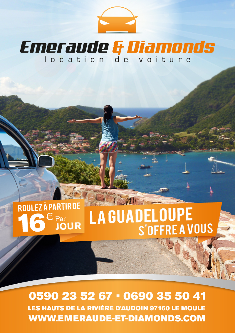 Location de voiture Emeraude &amp; Diamonds Le Moule