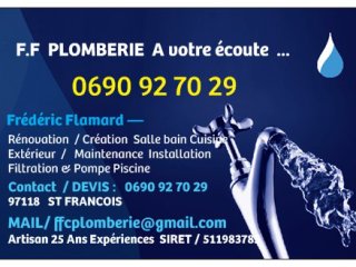 Plombier FF Plomberie Saint François