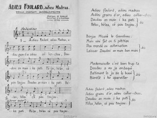 Madras Guadeloupe