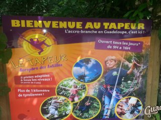 Accrobranche Le Tapeur Bouillante