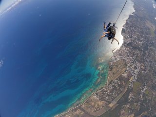 Vol touristique Caraïbe Parachutisme Saint-François
