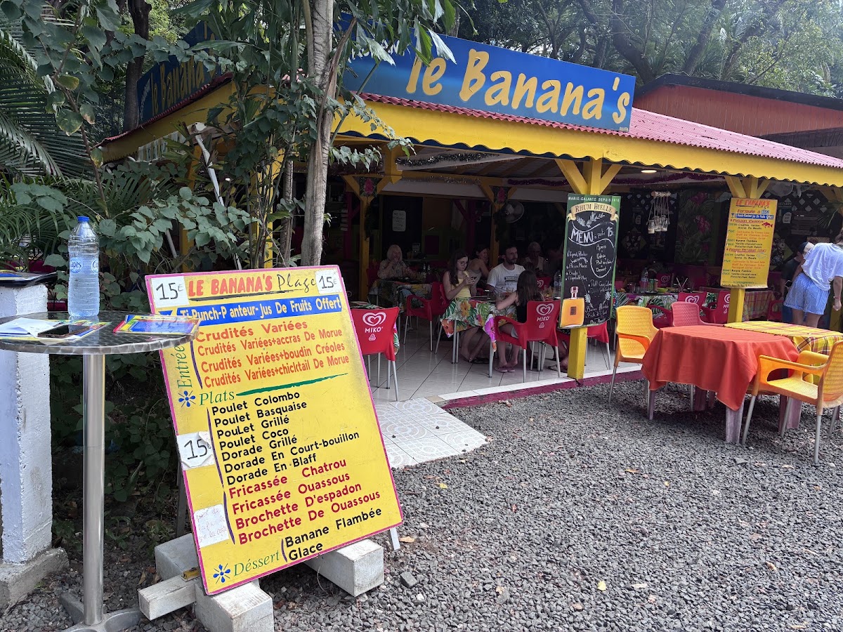 Restaurant Le Banana's Deshaies