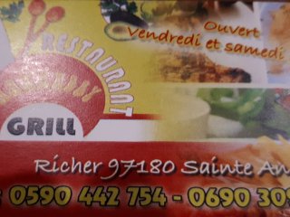Grill Le Mamandby Grill Sainte Anne