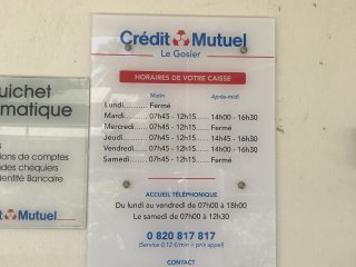 Banque Crédit Mutuel Gosier