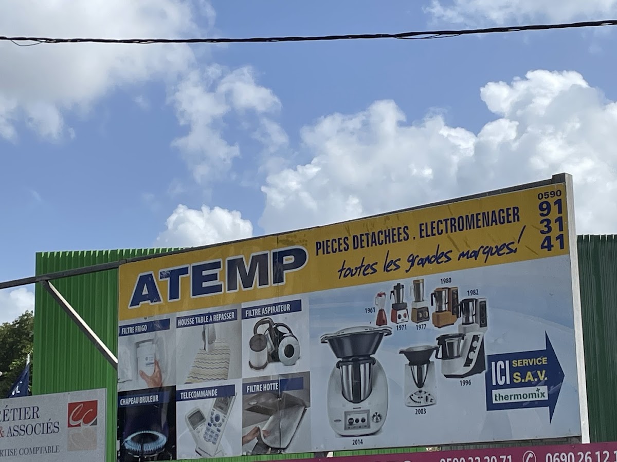 Dépanneur électroménager ATEMP Pointe-à-Pitre