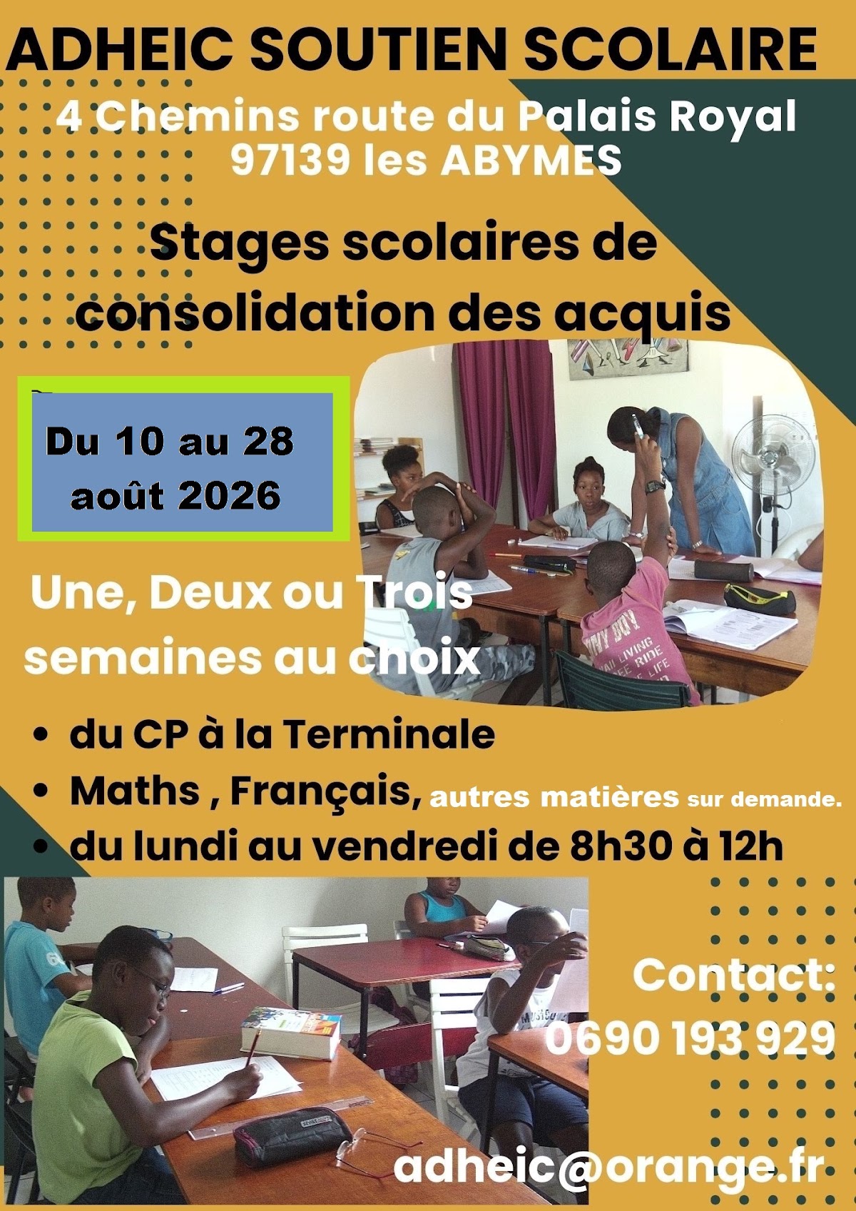 Soutien Scolaire ADHEIC
